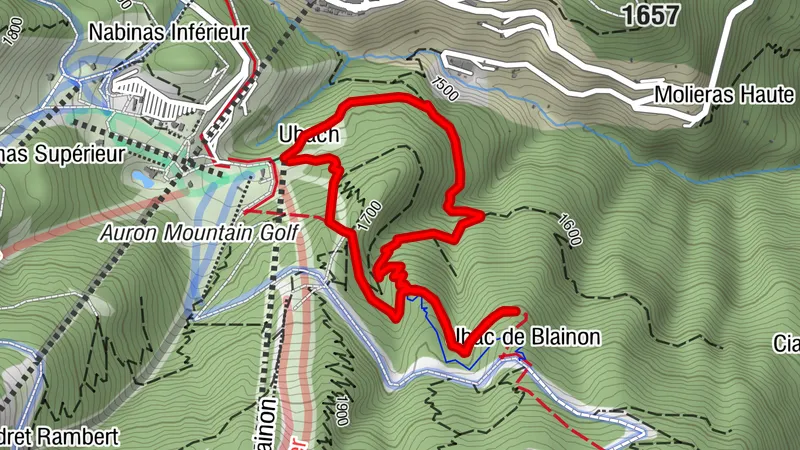 Schneeschuhwanderung Belvédère des Chamois