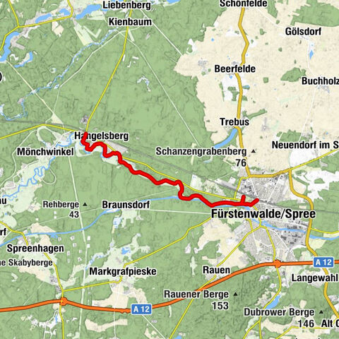 Hangelsberg - Fürstenwalde/Spree