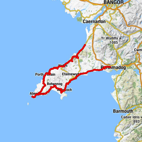 Aberdesach - Eglwys Sant Aelhaearn - Y Craig - Ynyscynhaearn
