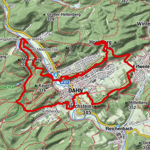 Dahn - Lachberg - Vogelsberg