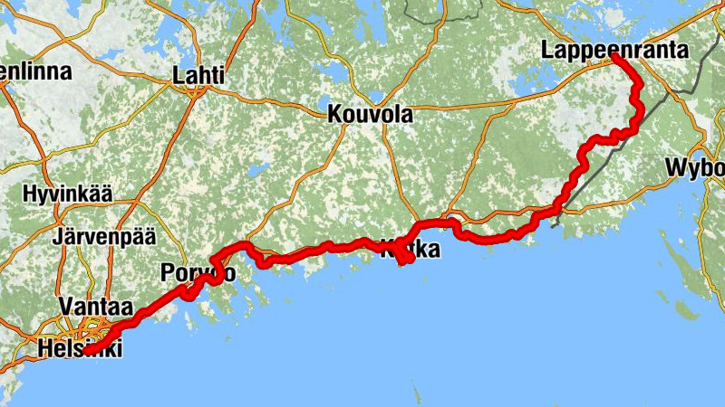 Helsinki - Kasakallio - Rukoushuone - Keskusta