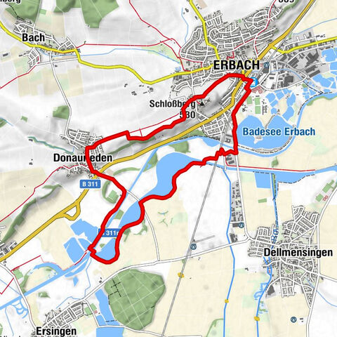 Erbach - Schloßberg - Schellenberg