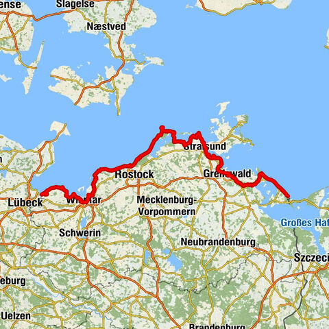 Rosenhagen - Streckelsberg - Langer Berg - Ahlbeck