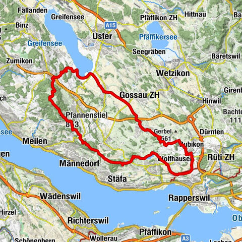 Bahnhöfli da Fabio - Stollen - Pfannenstiel - Guldener Höchi