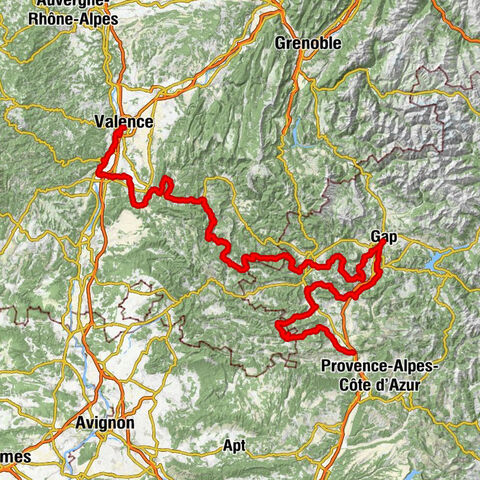 Valence - Col Isabelle - Chapelle Saint-Pierre - Sisteron