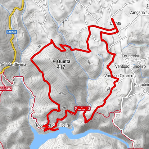 Quintã - Ventoso Cimeiro - Moinhos da Ribeira
