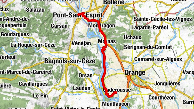 Pont-Saint-Esprit - Les Pièces - Mornas - Caderousse