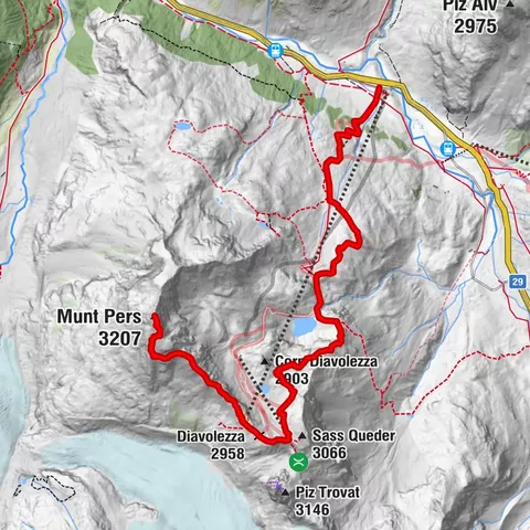 Berghaus Diavolezza - Munt Pers - Pontresina
