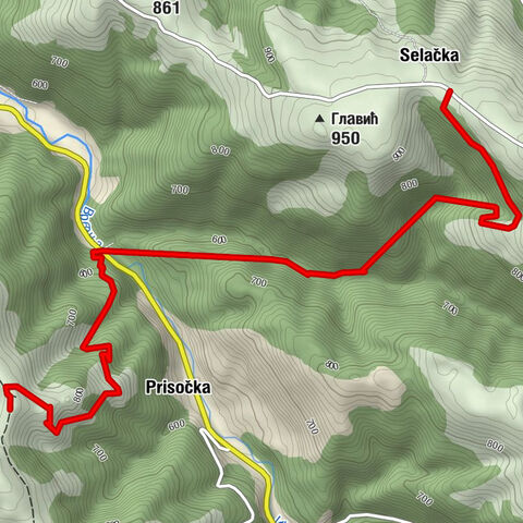 Selačka - Prisočka - Присочка