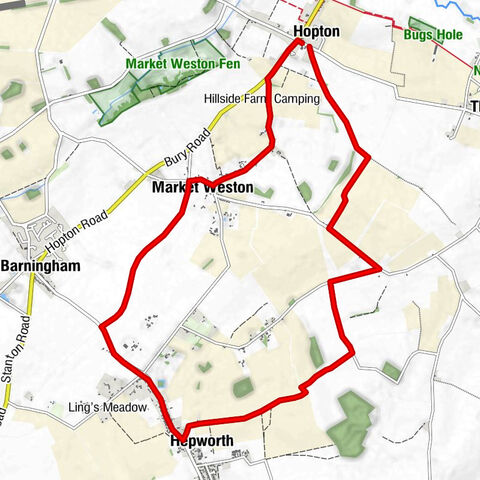 Hopton - Hepworth - North Common - All Saints'