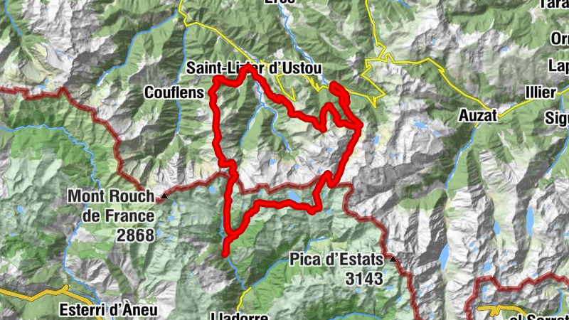 Lladorre - SN 2018 - Pic de Soubirou - Pic de Peyrenère