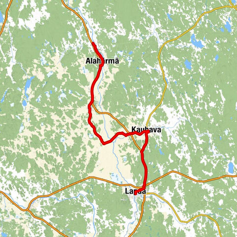 Voltti - Alahärmä - Ylihärmä - Lapua