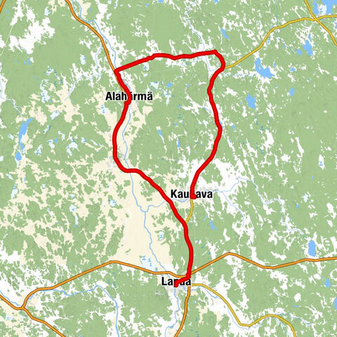 Pukkila - Kauhava - Kortesjärvi - Lapua
