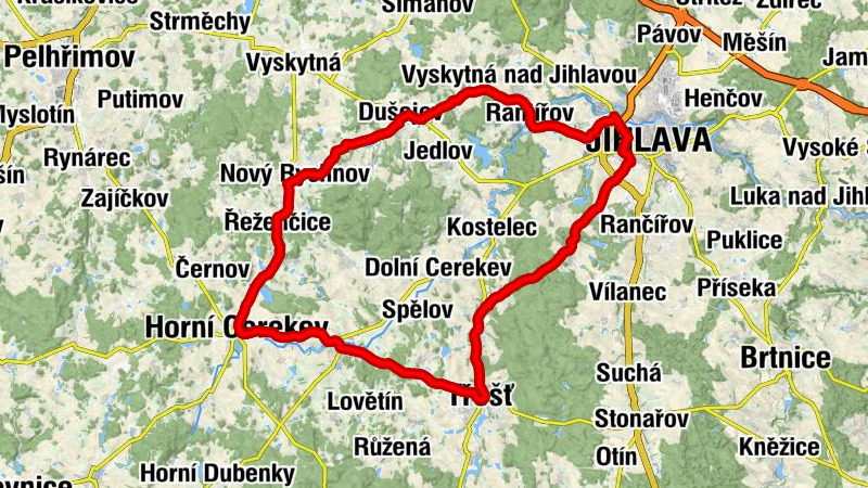 Jihlava - Slepičák - Nanebevzetí Panny Marie - Steak House Dolina