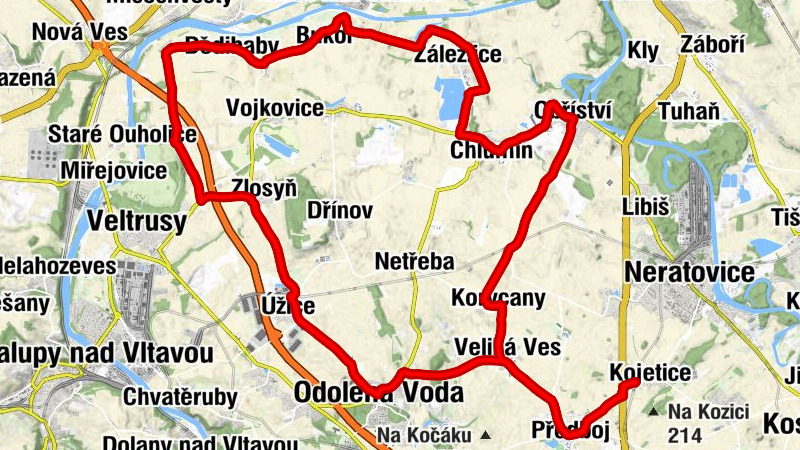 Kojetice - Předbojáček - svatá Maří Magdaléna - sv.Bartoloměj