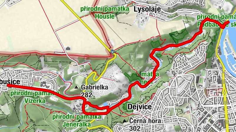 Dolce Villa - Festina Lente - svatý Jan Nepomucký - Nebušice
