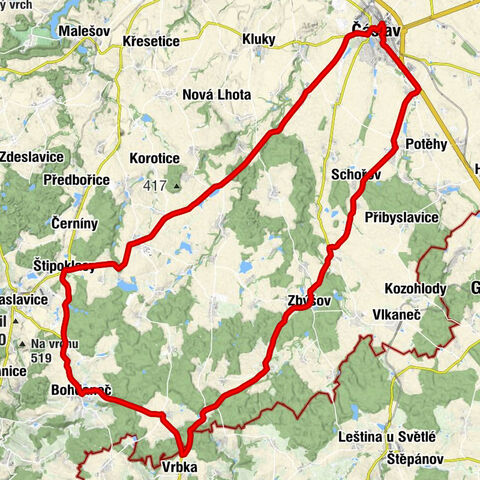 Čáslav - Kaple - ‎Kostel Narození sv. Jana Křtitele - ‎Kostel sv. Martina