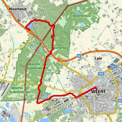 Maarheeze > Weerterbergen > Weert