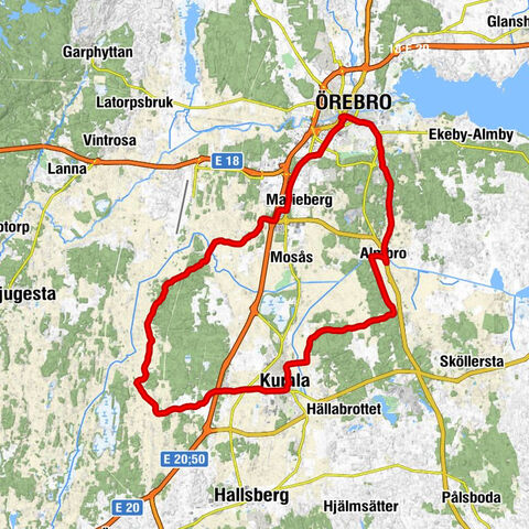 Örebro Södra - Örebro AdventKyrka - Frälsningsarmén - Betelkyrkan