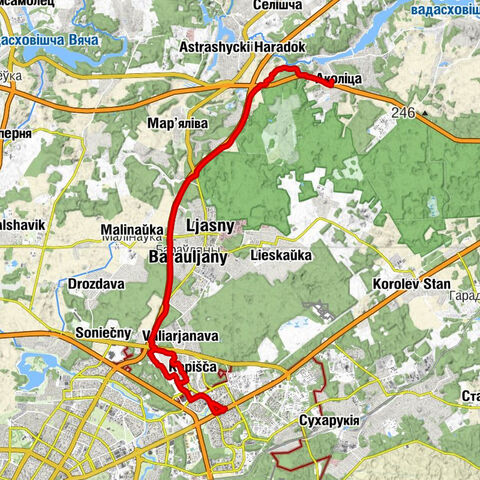 Уручча - Мінск - Очаг - Каталіцкая парафія св. Францішка Асізскага