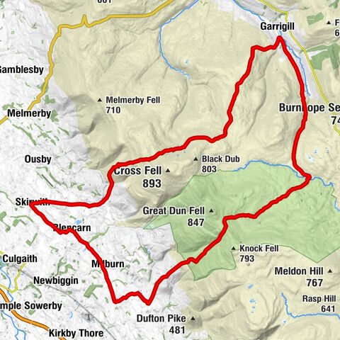 Skirwith - Greg's Hut Bothy - Pikeman Hill - Black Band