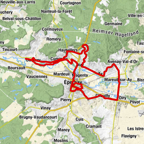 Damery - Église Saint-Timothée et Saint-Apollinaire - Église Saint-Martin - Église Saint-Hilaire