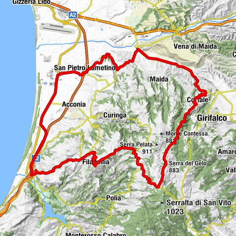 Eccellente - Passo di Catanzaro - Serra del Gelo - Passo della Rutta