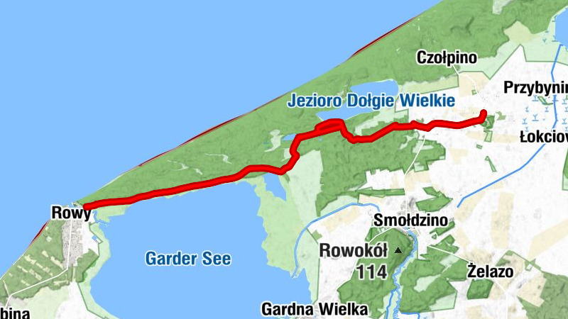 Bistro przed wydmą - Bar Pod Sosną - Łąka - Smołdziński Las