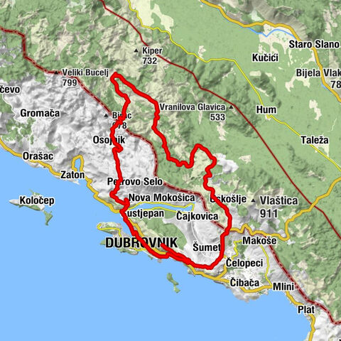 Gruž - Srđ - Poratak - crkva svete Ane