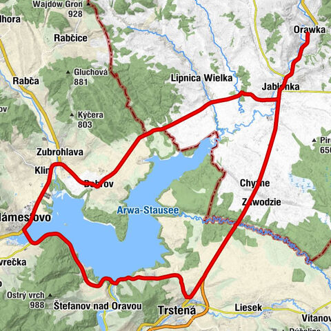 Podkościół - Trstená - Námestovo - Kościół pw. Świętej Jadwigi Królowej