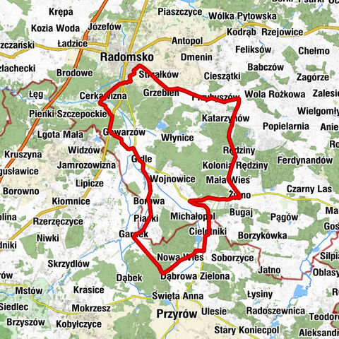 Cerkawizna - Kościół pw. Świętego Ojca Pio - kościół pw. Nawiedzenia Najświętszej Maryi Panny - Kaplica dojazdowa pw. Najświętszej Maryi Panny Częstochowskiej