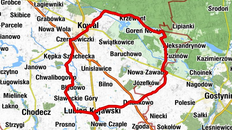 Kępka Szlachecka - Kowal - Kościół parafialny pw. Świętych Apostołów Piotra i Pawła - Kolonia Wiktorowska