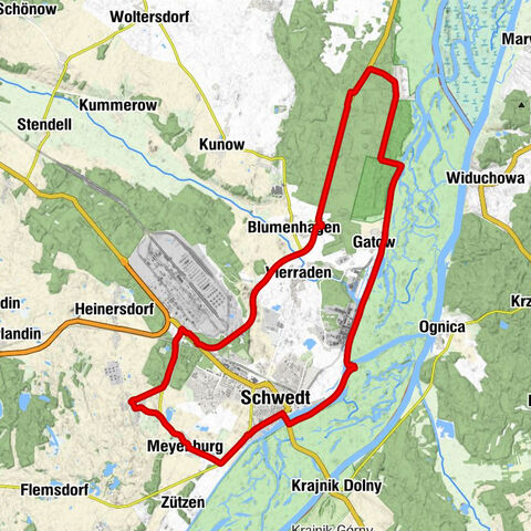 Berkholz - Meyenburg - Schwedt - Gatow