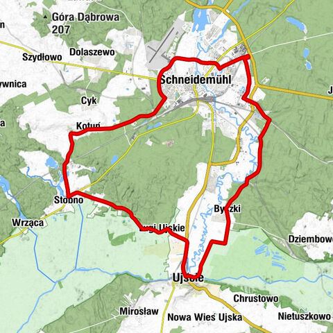 Podlasie-Przedmieście - Piła - Ujście - Śródmieście