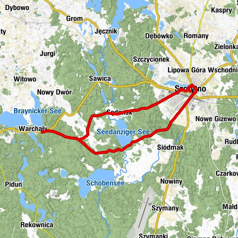 powiat szczycieński - Leśny Dwór - Kościół Ewangielicko-Augsburski - Szczytno