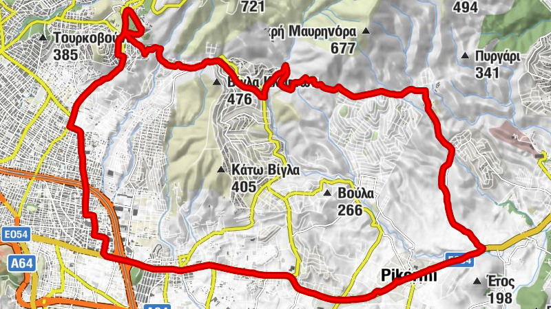 Κοινότητα Πεντέλης - Η γωνιά του Τόρβα - Άγιος Χριστόφορος - Ιερός Ναός Αγίας Τριάδος