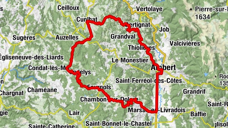 Ambert - Église Saint-Prix - Église Saint-Martin - Église de l'Assomption