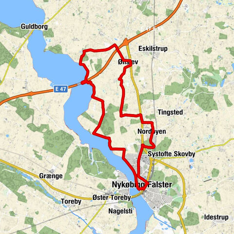 Nykøbing F - Nykøbing Falster - Klodskov - Ønslev