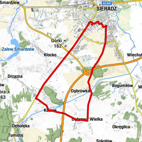 Osiedle Broniewskiego - Sieradz - Jeziory - Buczek