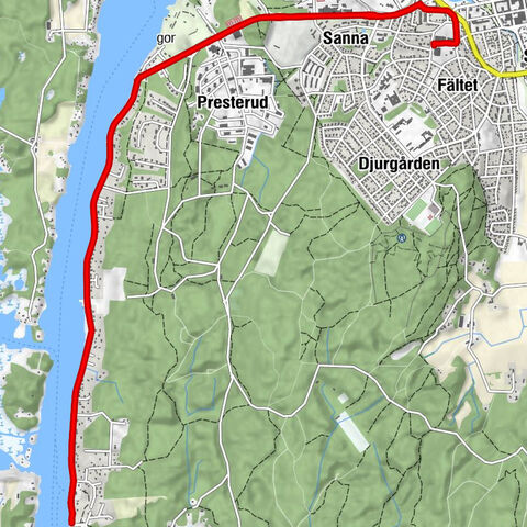 Kristinehamn - Landa - Sanna - Sörkastet