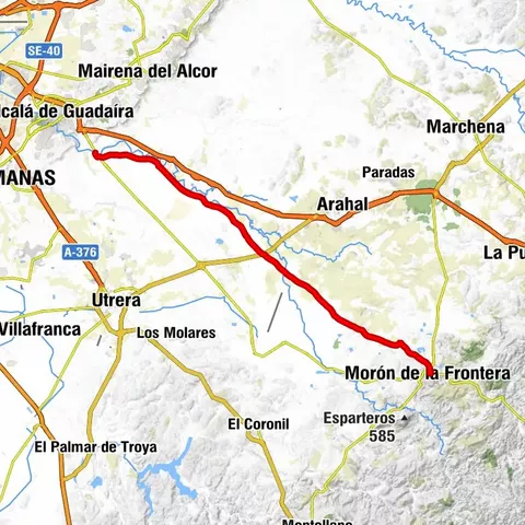 Morón de la Frontera - El Carrascal - Alcalá de Guadaíra