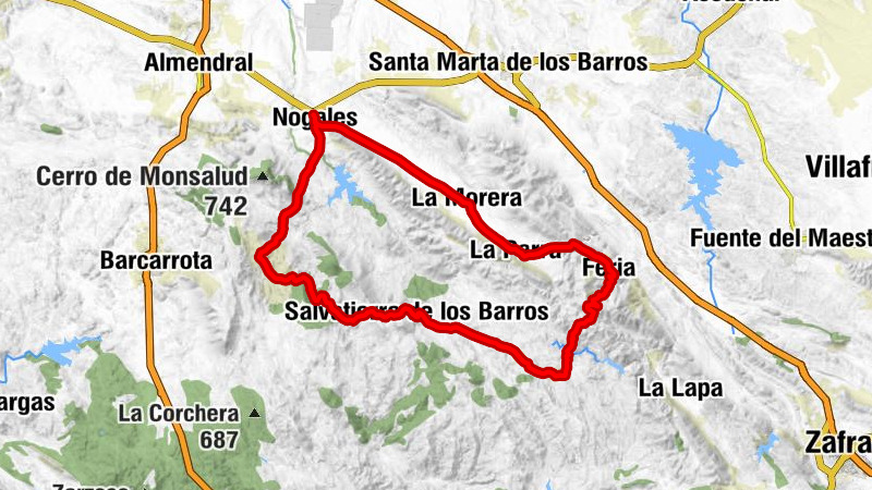 Nogales - La Morera - La Parra - Feria