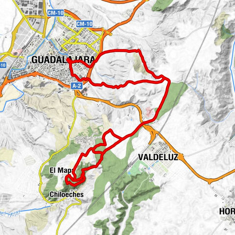 Guadalajara - Ermita Virgen Soledad - Monasterio de Nuestra Señora de las Vírgenes - Iglesia de San Pedro Apóstol