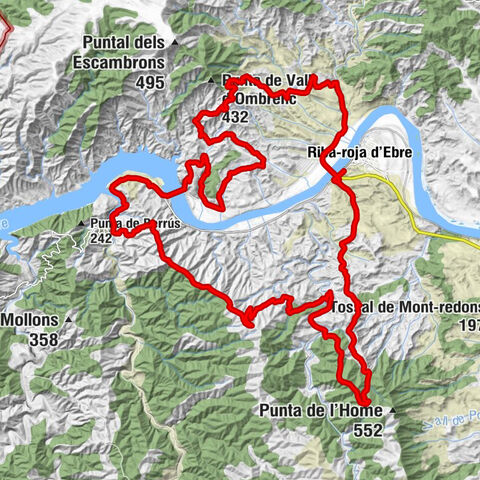 Riba-roja d'Ebre - Vall de Ribes - Racó de Matafosa