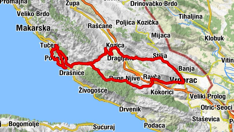 Podgora - crkva navještenja Blažene Djevice Marije - Vrgorac - Čaklje