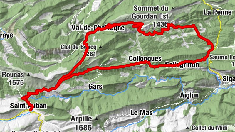 Saint-Auban - Notre Dame de la Clue - Église Notre-Dame-de-l'Assomption - Église Saint-Étienne