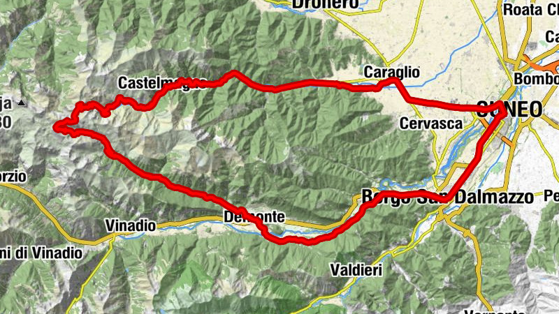 Cuneo - Rifugio Maraman - Madonna Regina Assunta - Rifugio Carbonetto