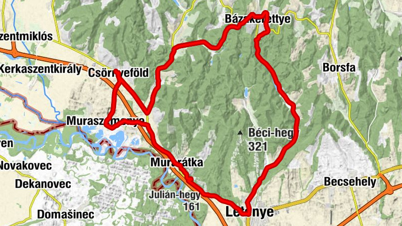 Nagyboldogasszony-templom - Kisboldogasszony-templom - Szent Márton kápolna - Julián-hegy