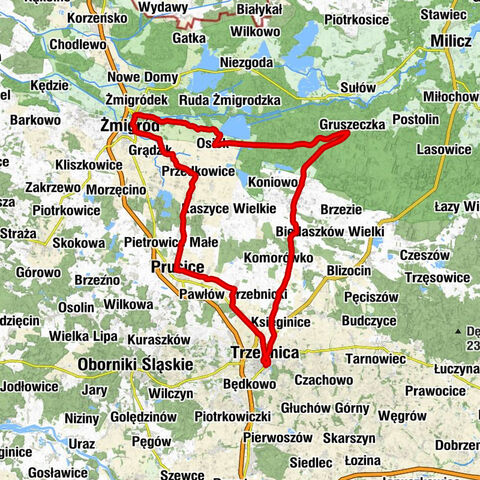 Trzebnica - Grodzisko - Kościół pw. Świętych Apostołów Piotra i Pawła