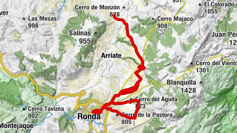 Ronda - La Fragua - Puerto del Monte - Iglesia de San Cristóbal